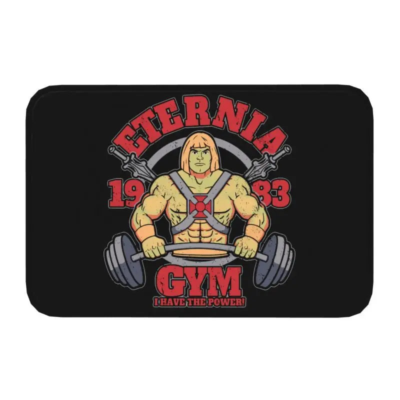 Navak Carpet Trap Door Masters of The Universe Doormat Anti-Slip Bath Kitchen Mat He Man Welcome Garage Door Floor Entrance Carpet Rug