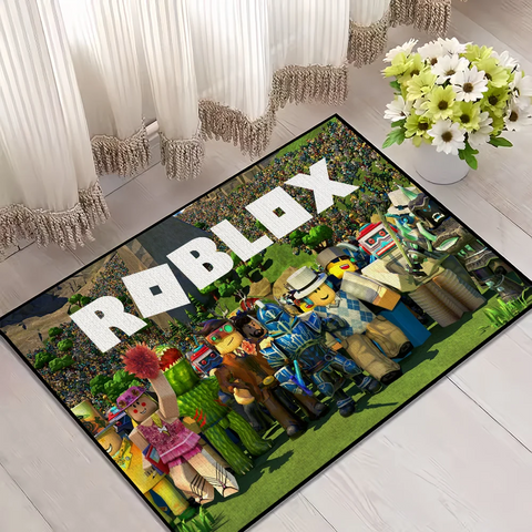 Navak Carpet Hor Game R-RobloxS Cool small carpet For House Bedroom Decoration Kitchen Bath Super Absorbent Rug Carpet Foot Non-slip