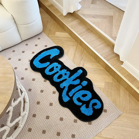 Navak Carpet Handmade Cookies Rug for Kids Room Tufted Carpet Mat Soft Plush Children Gift Room Decoration
