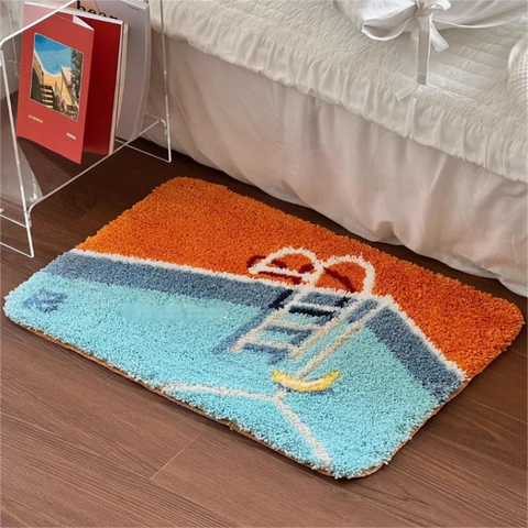 Navak Carpet Exclusive Picks Ins Carpet Non-Slip Entry Door Entry Bedroom Bathroom Bathroom Floor Mat Bedside Living Room Home Decoration Carpet