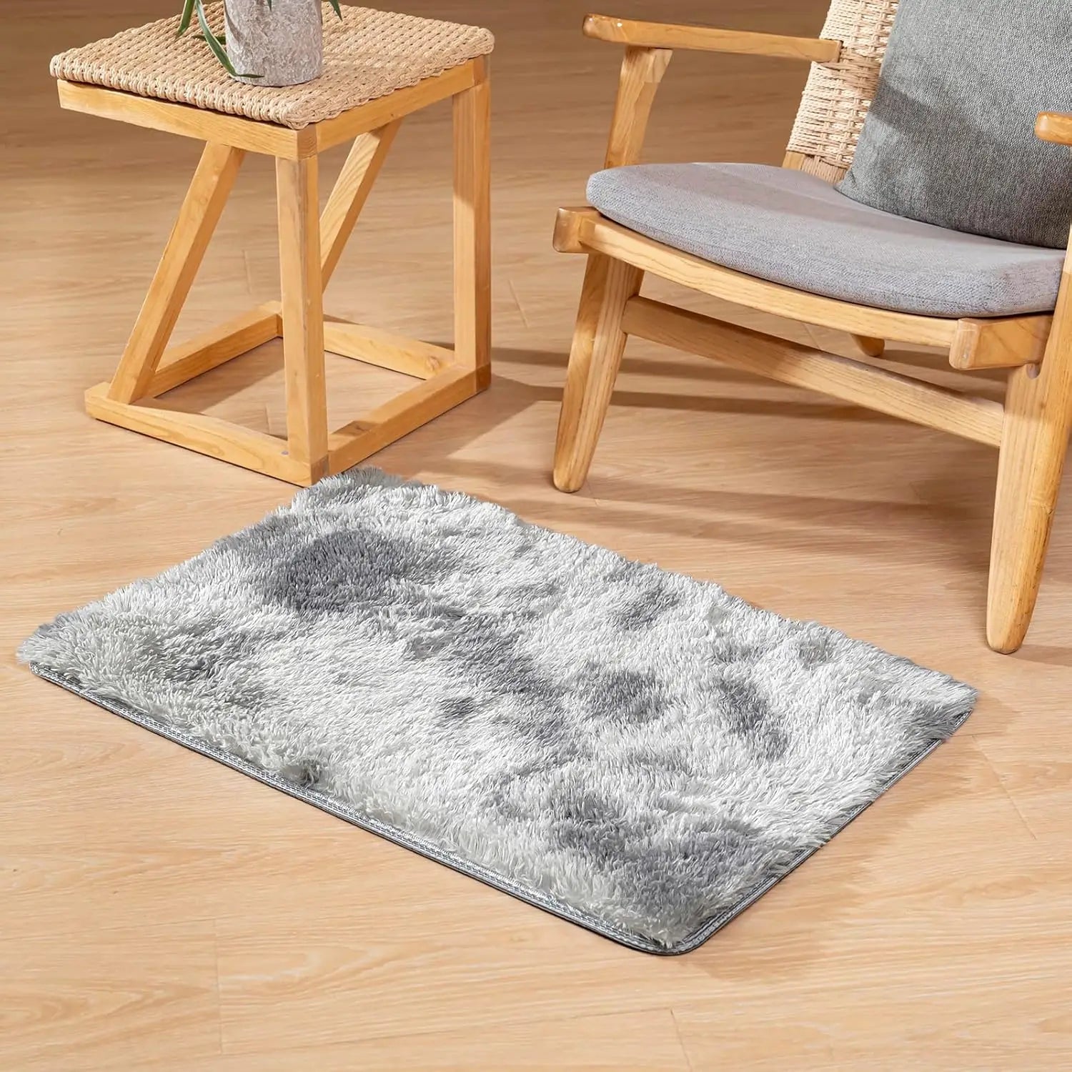 Navak Carpet Exclusive Picks 40X60CM Silk Wool Rug Thickened Bedside Living Room Nursery Soft Home Decor Carpet Washable Dirt Repellent Mat