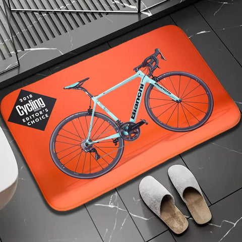 Navak Carpet 1Pc Bikers Indoor Outdoor Doormat Non Slip Bike Print Home Decor Carpet For Kitchen Bedroom Bath Foot Rugs Washabel Floor Mat