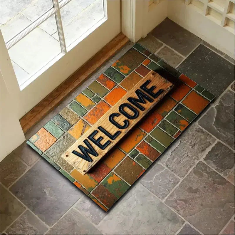 Navak Carpet Exclusive Picks Scandinavian Entryway Easy-to-clean Non-slip Water-absorbent Entry Door Mat Interior Decoration