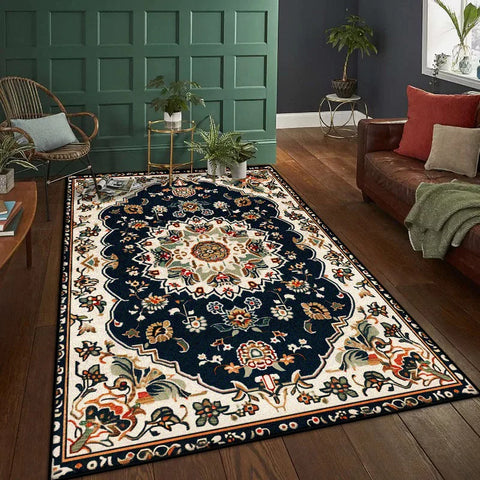 Navak Carpet Persian Luxury Living Room Carpet 200x300 Cm Decoration Bedroom Non-slip Rugs Lounge Coffee Tables Washable Floor Mat Lint-free