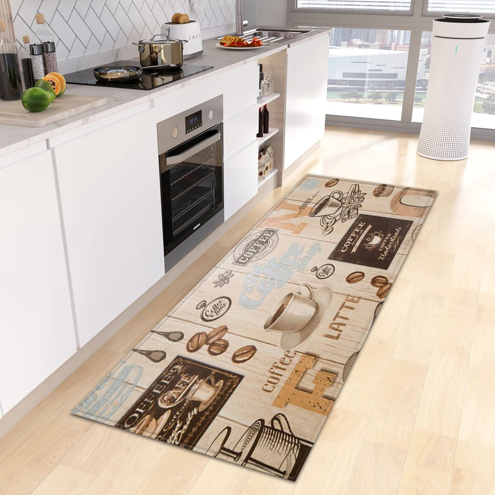 Navak Carpet Entrance Doormat House Kitchen Rug Coffee Bathroom Hallway Decoration Carpet Living Room Bedroom Floor Balcony Non-Slip Foot Mat