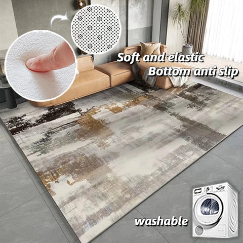 Navak Carpet Nordic Luxury Living Room Carpets Short Plush Flannel Bedroom Floor Rugs Room Decor Large Area Sofa Coffee Table Mat 160x200cm