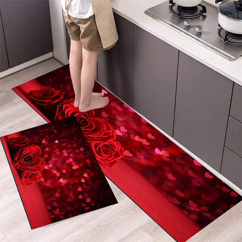 Navak Carpet Kitchen Mat Carpet for Floor Home Entrance Doormat Bedroom Living Room Decor Bedside Rug Hallway Balcony Bathroom Anti-Slip Mat