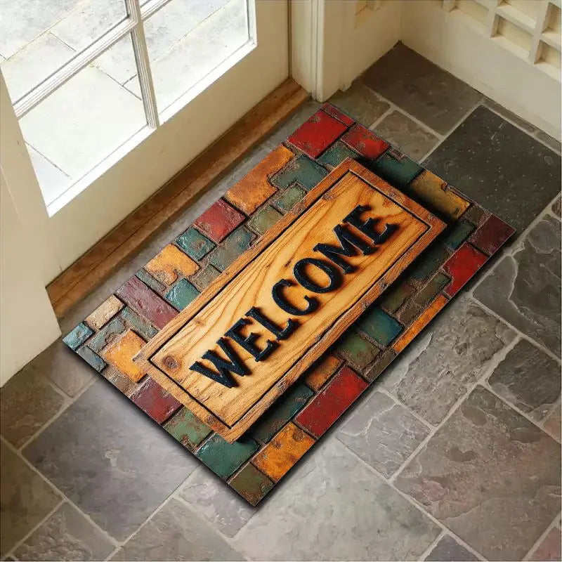 Navak Carpet Exclusive Picks Scandinavian Entryway Easy-to-clean Non-slip Water-absorbent Entry Door Mat Interior Decoration