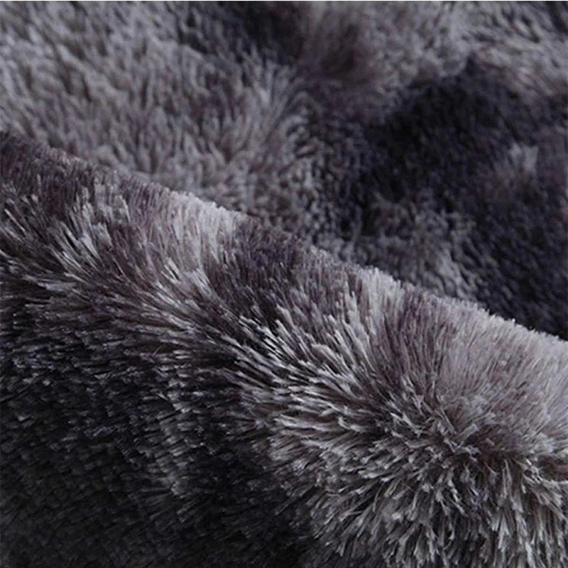 Navak Carpet Gray Bedroom Living Room Home Carpet Nordic Fluffy Plush Children's Room Decor Non Slip Mats Lounge Porch Table Coffee Large Rug