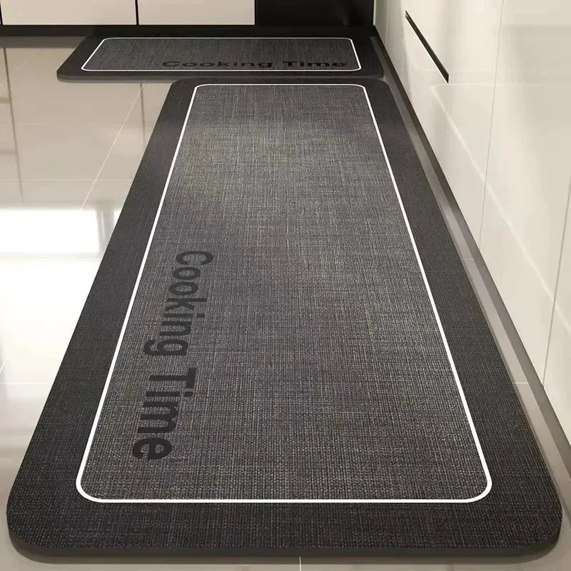 Navak Carpet Rug for Kitchen Waterproof Floor Mat Long Carpet Pvc Leather Non-slip Oil-proof Foot Mats Minimalist Home Decoration Rugs