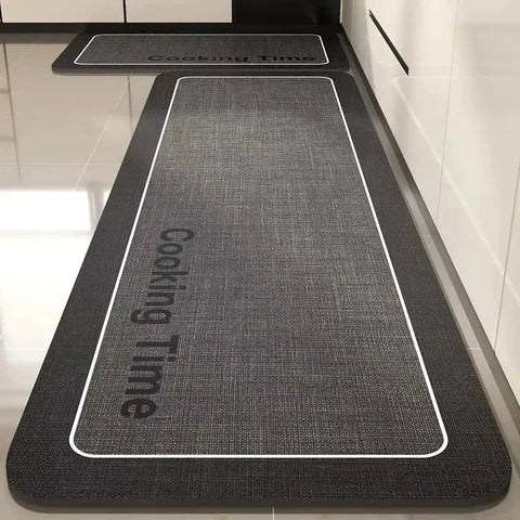 Navak Carpet Rug for Kitchen Waterproof Floor Mat Long Carpet Pvc Leather Non-slip Oil-proof Foot Mats Minimalist Home Decoration Rugs