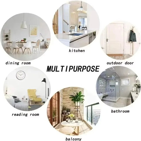 Navak Carpet Contemporary Brown Scandinavian Rug Pastoral Style Decoration Non-slip Bohemian Carpet Library Decor Pastoral Round Carpet