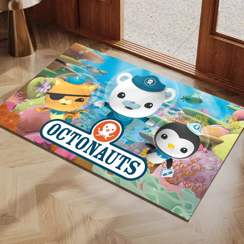 Navak Carpet The Octonauts Cartoon Door Mat Washable Non-Slip Living Room Sofa Chairs Area Mat Kitchen Toilet Rug
