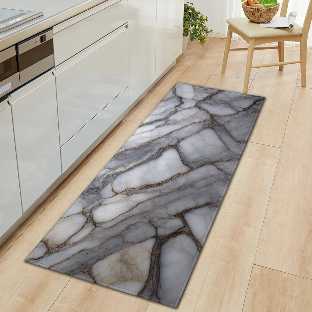 Navak Carpet Entrance Doormat Kitchen Mat House Bathroom Hallway Non-Slip Foot Rug Home Living Room Balcony Bedroom Floor Decoration Carpet