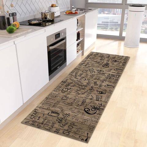 Navak Carpet Entrance Doormat House Kitchen Rug Coffee Bathroom Hallway Decoration Carpet Living Room Bedroom Floor Balcony Non-Slip Foot Mat