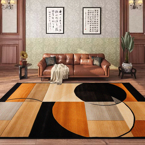 Navak Carpet Classic Style Decoration Home Retro Carpets Living Room Soft Non-slip Mat for Kids Machine Washable Large Room Rugs Foldable