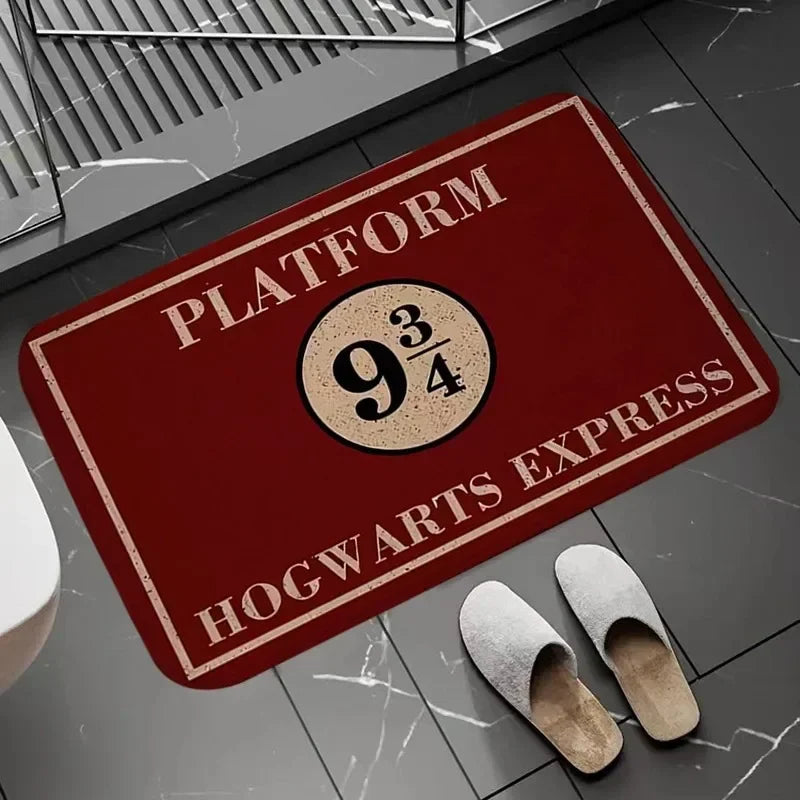 Navak Carpet Nine and Three-Quarters Mat Welcome Non-Slip Entrance Carpet or Living Room Home Decoration Bath Mats Floor Washable Entry Rugs