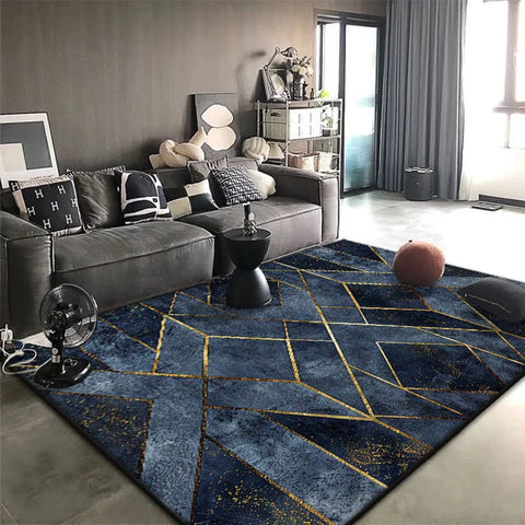 Navak Carpet Nordic Modern Carpet for Living Room Geometric Decoration Home Sofa Soft Large Rugs Non-slip Bedroom Lounge Plush Floor Mat Soft