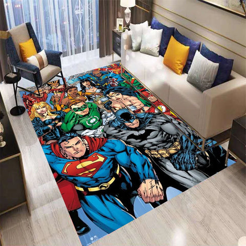 Navak Carpet Daily Picks Disney Superhero Marvel Avengers Cartoon Carpet Rug for Bedroom Living Room Home Sofa Decorationkids Floor Mat