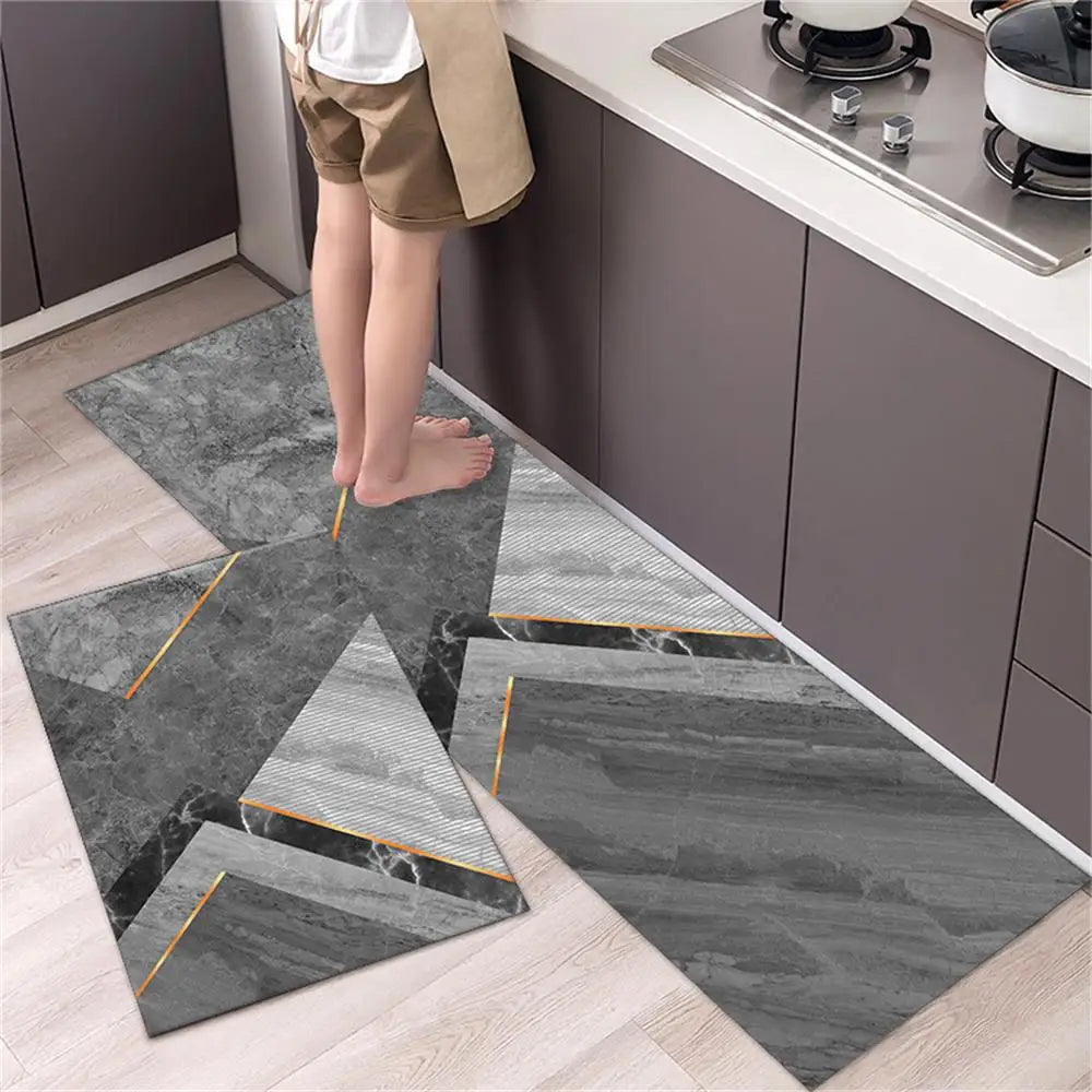 Navak Carpet Kitchen Carpet Mats for Floor Bedroom Living Room Long Bedside Area Rug Soft Washable Carpet Anti Slip Bathroom Entrance Doormat