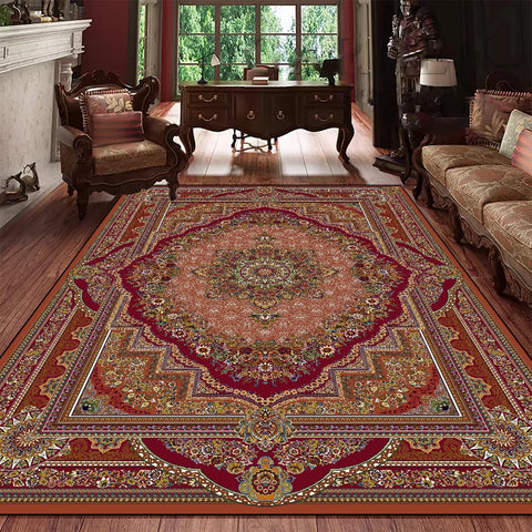 Navak Carpet Classic Persian Style Luxury Rug Elegant Washable Carpet for Living Room Bedroom Sophisticated Home Decor Floor Mat Kitchen Mat