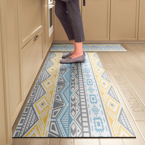 Navak Carpet Non-slip Kitchen Mat Long Rugs Crystal Velvet Carpet for Living Room Absorbent Foot Mats Bedroom Doormat Alfombra Small Rugs