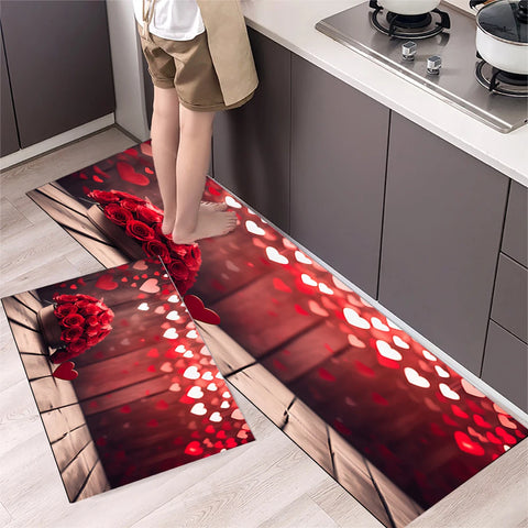 Navak Carpet Kitchen Mat Carpet for Floor Home Entrance Doormat Bedroom Living Room Decor Bedside Rug Hallway Balcony Bathroom Anti-Slip Mat