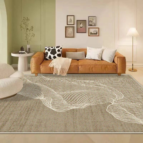 Navak Carpet Modern Ins Big Size Living Room Rugs Simple Style Antiskid Room Decor Bedroom Carpet Soft Washable Sofa Table Mat Easy Cleaning