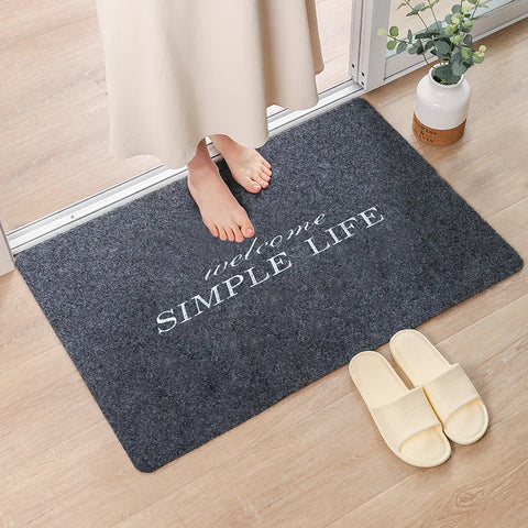 Navak Carpet Solid Welcome Entrance Doormats Carpets Rugs For Home Bath Living Room Floor Stair Kitchen Hallway Non-Slip Carpet