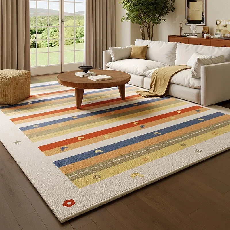 Navak Carpet Exclusive Picks Premium Light Luxury Living Room Crystal Velvet Carpet Bedroom Bed Blanket Study Bed Rug Dirt Resistant Home Decoration