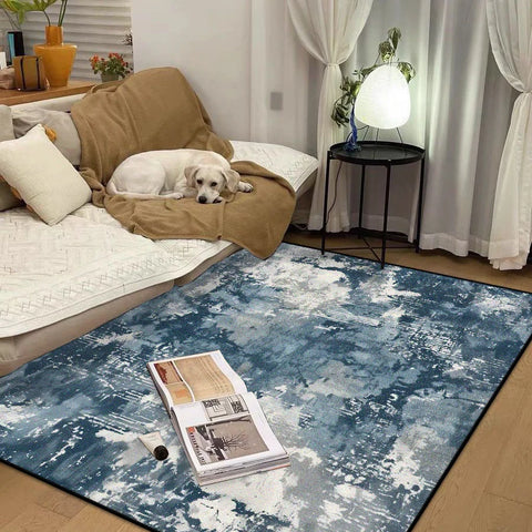 Navak Carpet Abstract Simple Style Big Size Carpet Living Room Easy Cleaning Antiskid Room Decor Lounge Rug Soft Washable Coffee Tables Mat