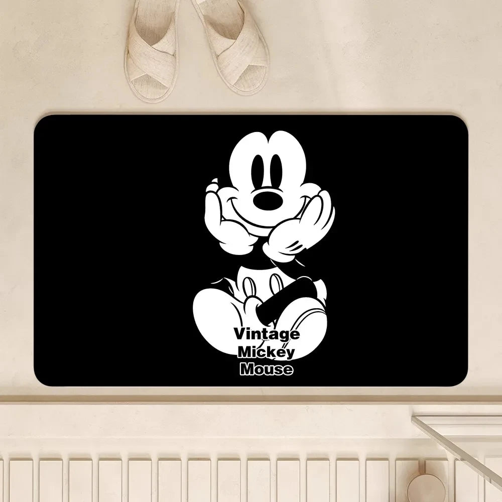 Navak Carpet Daily Picks DISNEY Mickey  Floor Mat Bedroom Decoration Balcony Doormat Living Room Rug Rugs Kitchen and Bathroom Doorway Decoration