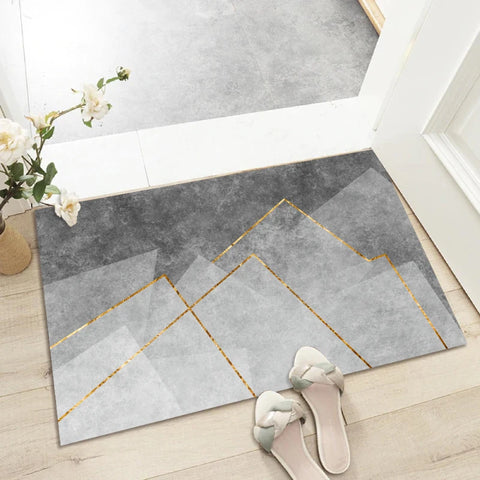 Navak Carpet Traditional Chinese Style  Diatom Mud Entrance Door Mat Antislip Home Outdoor Kitchen Rug Hallway Bathroom Porch Floor Carpet