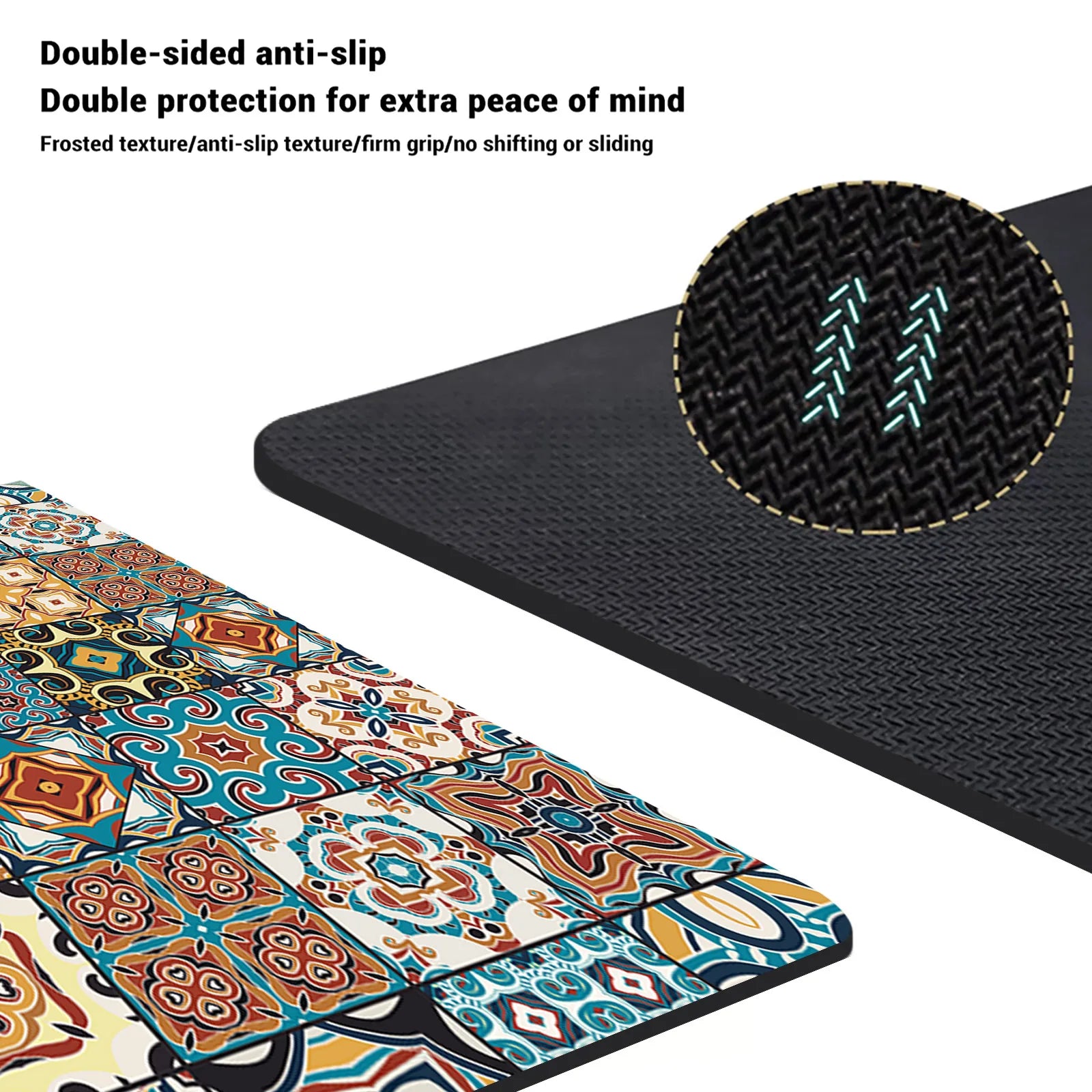 Navak Carpet Super Absorbent Kitchen Mat Waterproof Long Area Kitchen Rug For Living Room Bedroom Foot Mat Hallway Carpet Doormat Washable