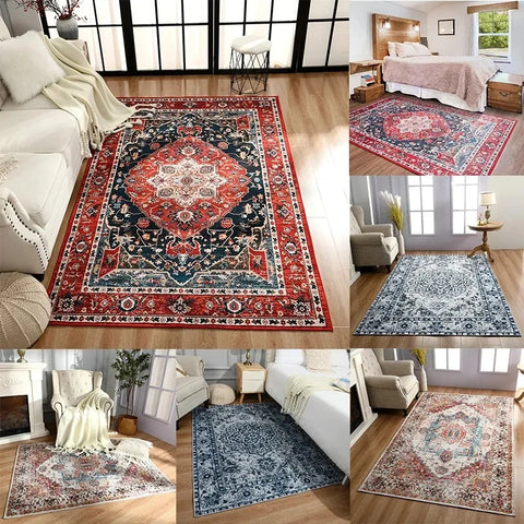 Navak Carpet Turkish Persian Rug for Retro Ethnic Living Room and Bedroom Large Area Decor