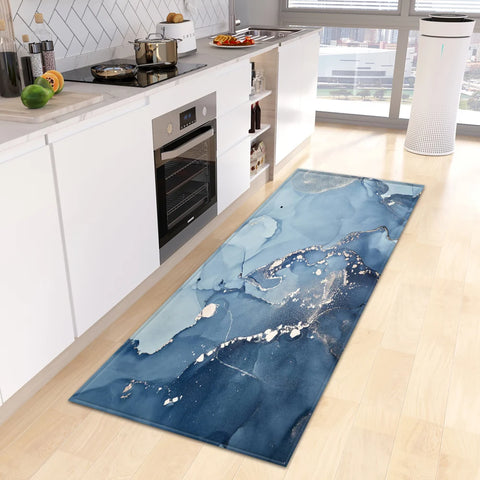 Navak Carpet Entrance Doormat Kitchen Carpet Bedroom Floor Balcony Decoration Long Rug Custom Made Home Bath Door Hallway Anti-Slip Foot Mat