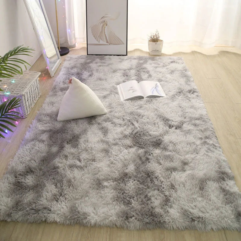 Navak Carpet Pink Bedroom Carpet For Children's Room Cute Girls Floor Soft Mat Living Room Decoration White Fluffy Large Kids Bedside Rugs