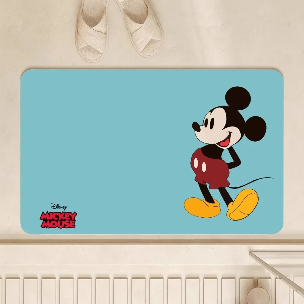 Navak Carpet Daily Picks DISNEY Mickey  Floor Mat Bedroom Decoration Balcony Doormat Living Room Rug Rugs Kitchen and Bathroom Doorway Decoration