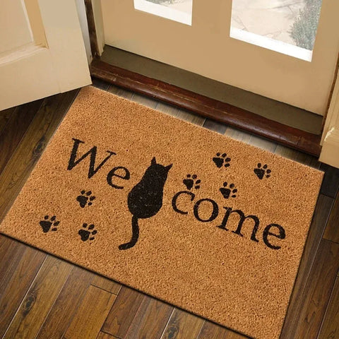 Navak Carpet High Quality Imitation Coconut Doormat Non-slip Absorbent Floor Mat Porch Outdoor Welcome Mat Home Decoration