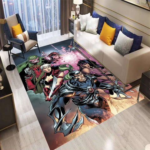 Navak Carpet Daily Picks Disney Superhero Marvel Avengers Cartoon Carpet Rug for Bedroom Living Room Home Sofa Decorationkids Floor Mat