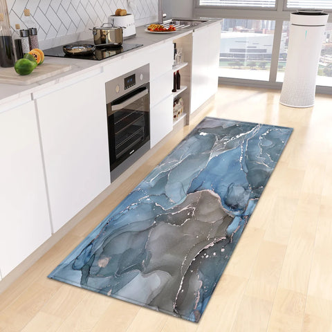 Navak Carpet Entrance Doormat Kitchen Carpet Bedroom Floor Balcony Decoration Long Rug Custom Made Home Bath Door Hallway Anti-Slip Foot Mat