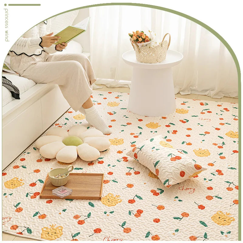 Navak Carpet Floor Mats Thickness Cotton Cushion Baby Crawling Carpets Nursery Bedroom Nap Mat Children's Play Rug Living Room Kid's Seat Pad