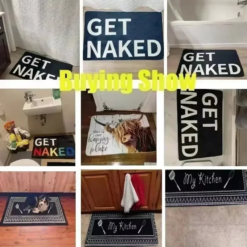 Navak Carpet Supernatural Floor Door Bathroom Kitchen Mat Anti-Slip Outdoor TV Wincherter Bros Doormat Garden Entrance Rug Carpet Footpad