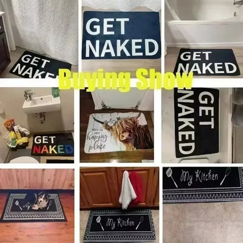 Navak Carpet Supernatural Floor Door Bathroom Kitchen Mat Anti-Slip Outdoor TV Wincherter Bros Doormat Garden Entrance Rug Carpet Footpad