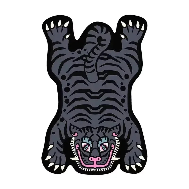 Navak Carpet Exclusive Picks Cartoon Tiger Carpet - Durable and Easy to Clean Home Decor Living Room Sofa Coffee Table Rug Bedside Rug for Bedroom