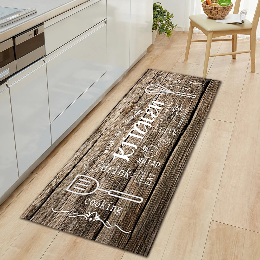 Navak Carpet Kitchen Mat Entrance Doormat Home Living Room Hallway Decoration Carpet House Balcony Bath Door Bedroom Floor Non-Slip Foot Rug