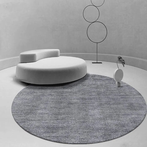 Navak Carpet Exclusive Picks Round Crystal Velvet Carpet Soundproof & dirty-resistant Rug Office Computer Swivel Chair Rocking Table Study Bedroom Mat