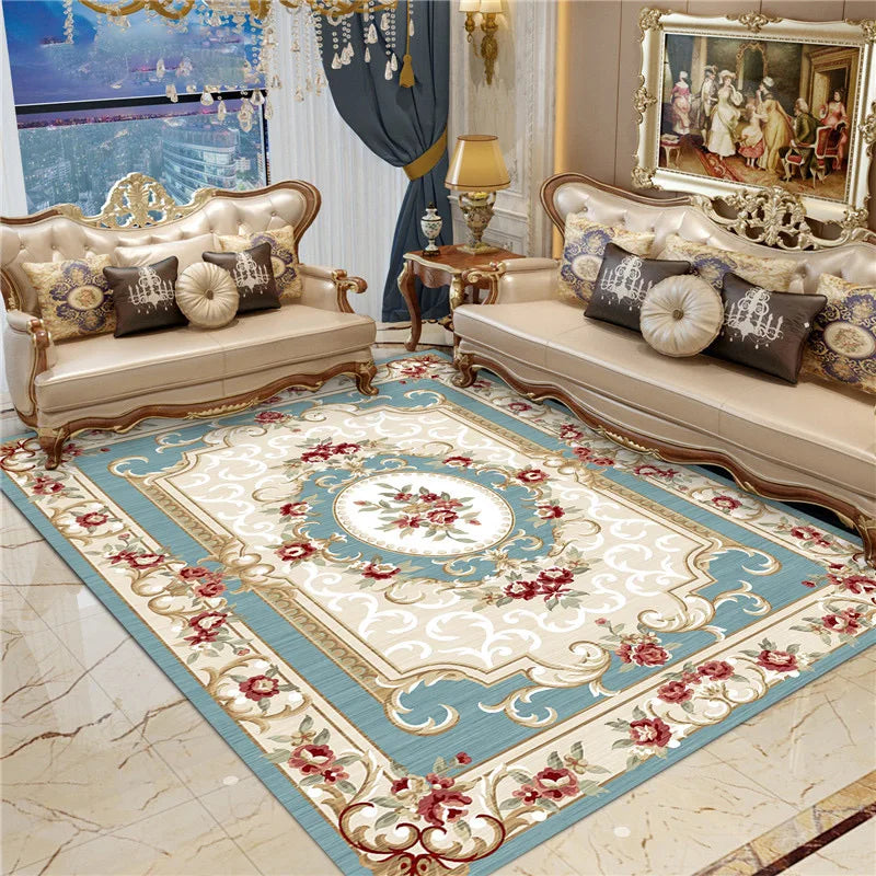 Navak Carpet Exclusive Picks Bohemian Crystal Velvet Carpet Living Room Non-Slip Coffee Table Area Carpet Office Hotel Floor Mat Porch Lobby Door Mat