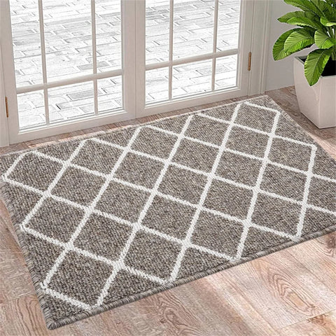 Navak Carpet Olanly Door Mat Dirt Resistant Entrance Foot Mat Outdoor Soft Kitchen Rug Non-Slip Floor Carpet Absorbent House Welcome Doormat