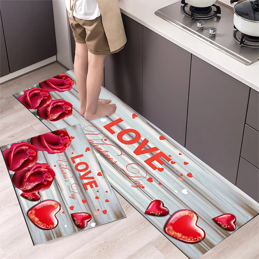 Navak Carpet Kitchen Mat Carpet for Floor Home Entrance Doormat Bedroom Living Room Decor Bedside Rug Hallway Balcony Bathroom Anti-Slip Mat
